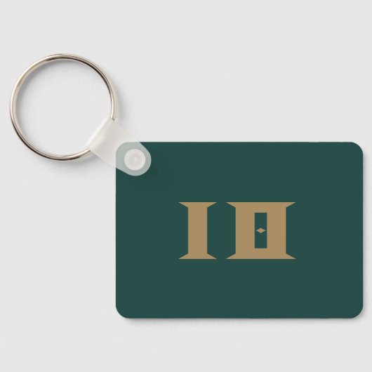  groene draak elegantie sleutelhanger (Achterkant)