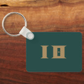  groene draak elegantie sleutelhanger (Achterkant)