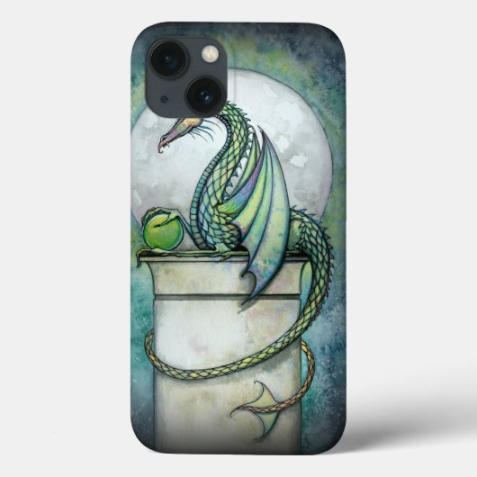 Groene Draak Fee Fantasie Kunst Sprookjesfiguren Case-Mate iPhone Case (Achterkant)