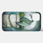 Groene Draak Fee Fantasie Kunst Sprookjesfiguren Case-Mate iPhone Case (Achterkant (horizontaal))