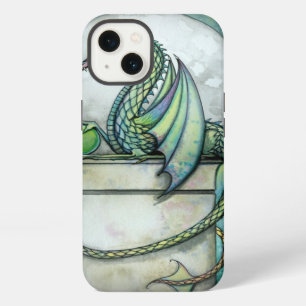 Groene Draak Fee Fantasie Kunst Sprookjesfiguren iPhone 13 Hoesje