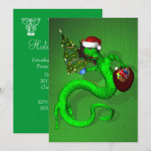 Groene draak kaart (Voorkant / Achterkant)