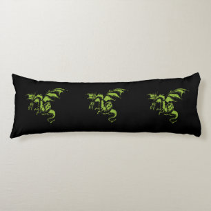 Groene Draak Lichaamskussen