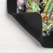 Groene Draak Muismat III (Hoek)