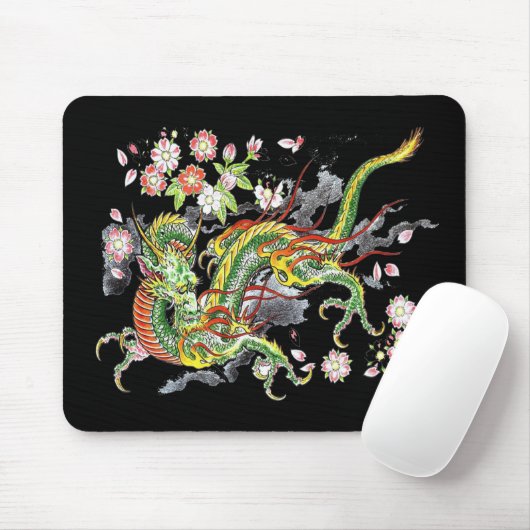 Groene Draak Muismat III (Met muis)