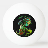 GROENE DRAAK PINGPONGBAL (Achterkant)