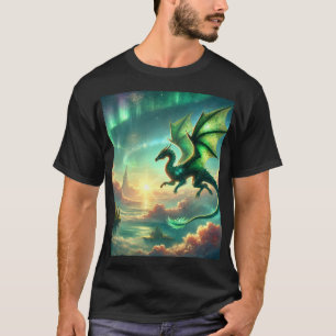 Groene draak t-shirt
