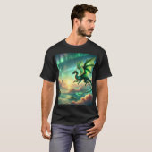 Groene draak t-shirt (Voorkant volledig)