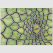 Groene draak tissuepapier (Voorkant)