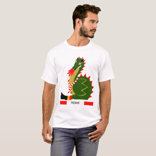 Groene Draak van de stad Mons, België T-shirt