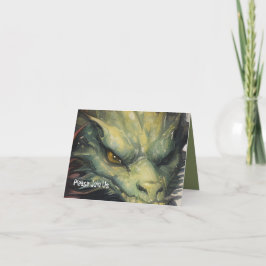 Groene Dragon Head Eye Party