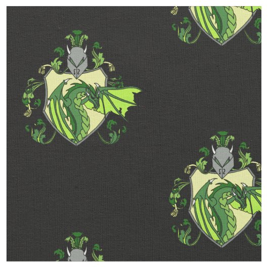 Groene dragon verbinding stof (Close Up)