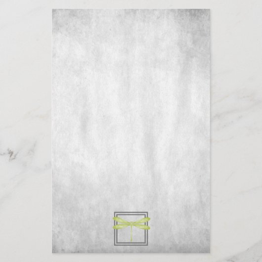 Groene Dragonfly - Aangepaste artikelen Briefpapier (Achterkant)