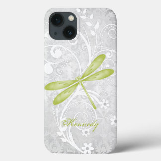 Groene Dragonfly gepersonaliseerd Case-Mate iPhone Case