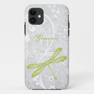 Groene Dragonfly gepersonaliseerd Case-Mate iPhone Case