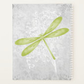 Groene Dragonfly - Gepersonaliseerde Planner (Achterkant)