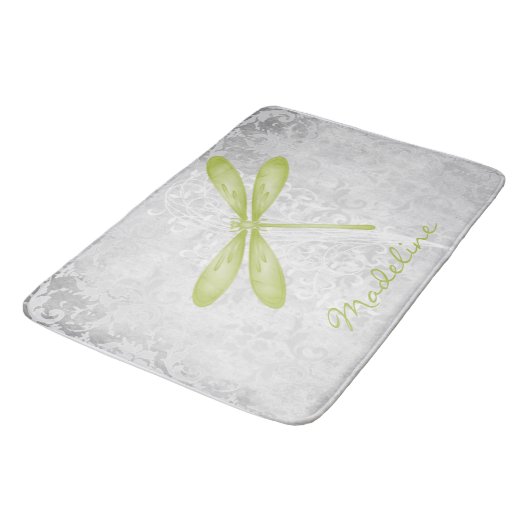 Groene Dragonfly - Speciaal bath Mat (Gekanteld)