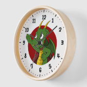 Groene drakencartoon  (Hoek)