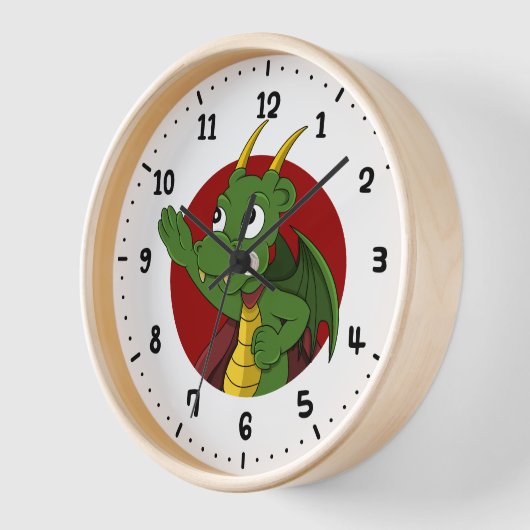 Groene drakencartoon  (Hoek)