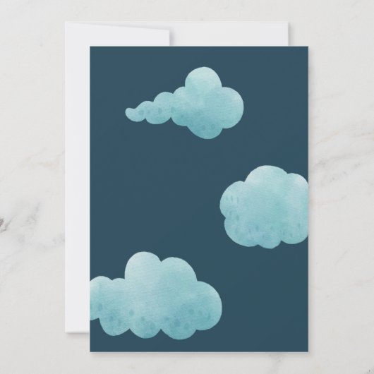 Groene Drakenkasteel verjaardag Kaart (Achterkant)