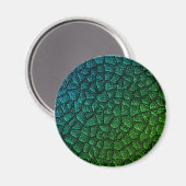 Groene drakenschaal magneet (Voorkant / Achterkant)
