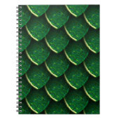 Groene drakenschaal notitieboek (Voorkant)