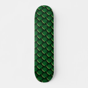 Groene drakenschaal persoonlijk skateboard