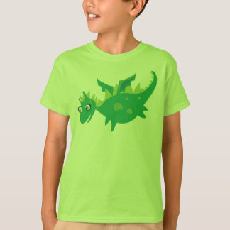 Groene drakenshirt voor kinderen t-shirt