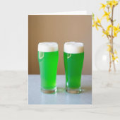 Groene Drank Cheers Kaart (Gele Bloem)