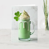 Groene Drank Viering Kaart (Voorkant)