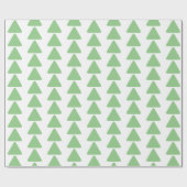 Groene driehoek afdrukken cadeaupapier (Vlak)