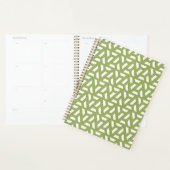 Groene Driehoek Patroon Planner (Display)
