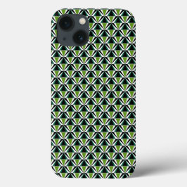 Groene driehoeken Case-Mate iPhone case