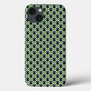 Groene driehoeken Case-Mate iPhone case