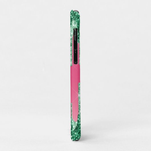 Groene drifters roze roze watermeloen kleur Case-Mate iPhone case (Achterkant/links)