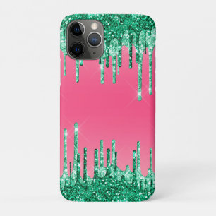 Groene drifters roze roze watermeloen kleur Case-Mate iPhone case