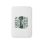 Groene dromen, Golf Trendy Badmat (Voorkant Verticaal)