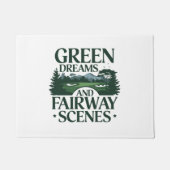 Groene dromen, Golf Trendy Deurmat (Voorkant)
