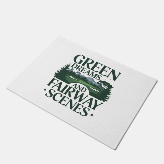 Groene dromen, Golf Trendy Deurmat (Schuin)