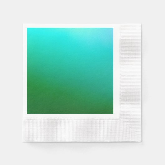 Groene dromen papieren servet (Voorkant)