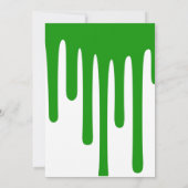 Groene droogwas 50 jaar en verbluffende verjaardag kaart (Achterkant)