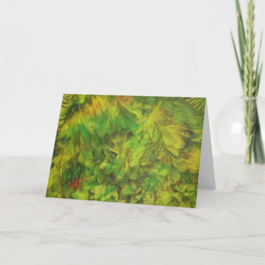 groene droom kaart (Voorkant)