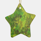 groene droom keramisch ornament (Links)