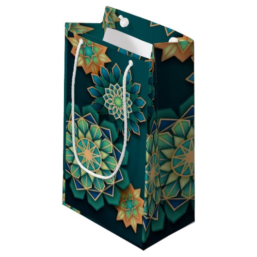 Groene droom klein cadeauzakje (Voorkant Gekanteld)