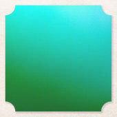 Groene Droom Papier Onderzetter (Voorkant)