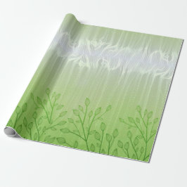 Groene droom water cadeaupapier