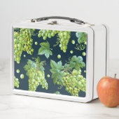 Groene druif: Waterverf donker patroon (In situ)