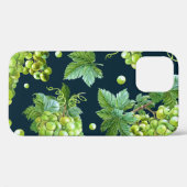Groene druif: Waterverf donker patroon Case-Mate iPhone Case (Achterkant (horizontaal))