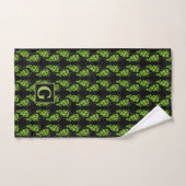 Groene druiven badhanddoek set bad handdoek (Handdoek)