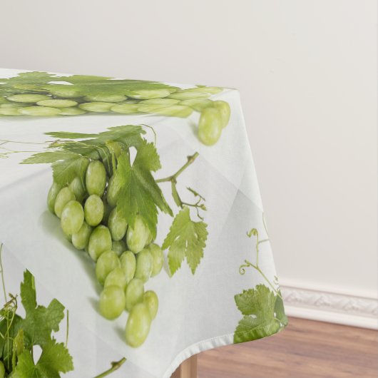 Groene druiven betegelde tafelkleed (Voorbeeld)